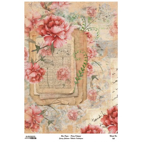 Papel arroz Cadence A3 Nº 941