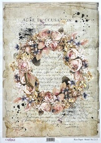 Papel Arroz CADENCE DreamArt A3