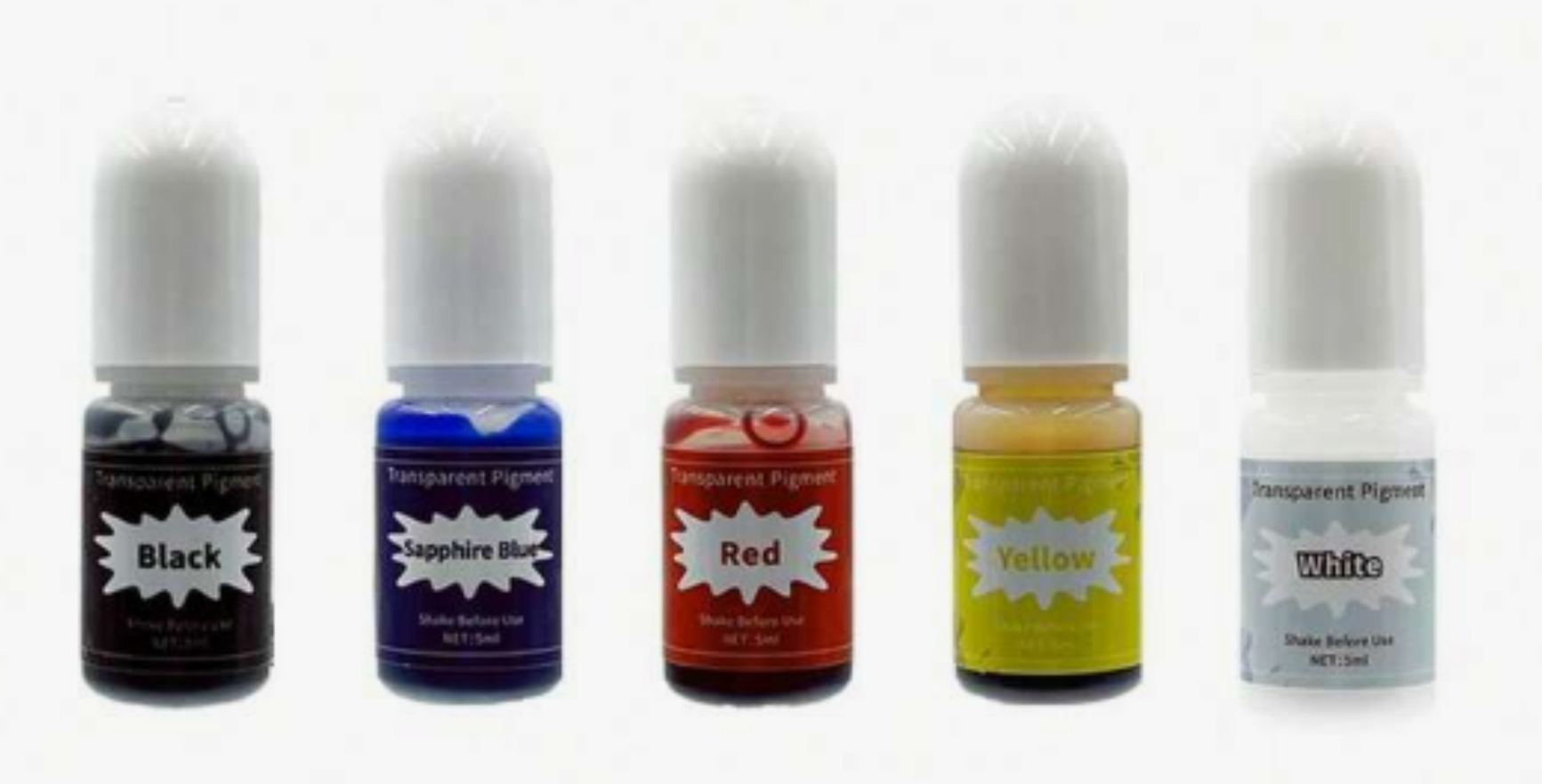 Tinte translucido para Resina Epoxy 5 ml.