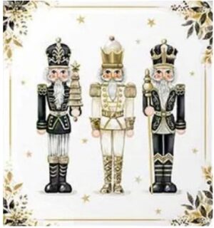 Servilleta ROYAL NUTCRACKERS 33 x 33 cm.