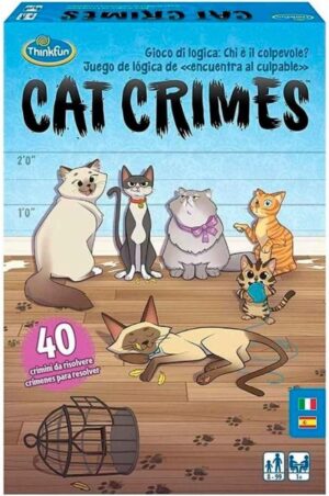 Juego Lógica Cat Crimes de THINKFUN