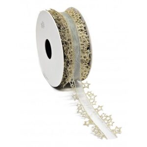 Cinta ESTRELLA ribbon 34mm ancho ( 1 metro )