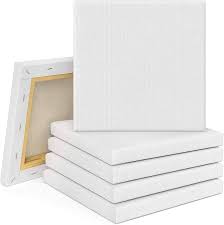 Lienzo 100 % algodón Premium 20 x 20 cm.